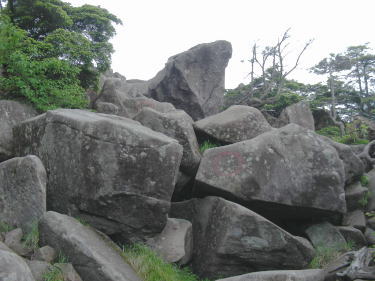 高見石