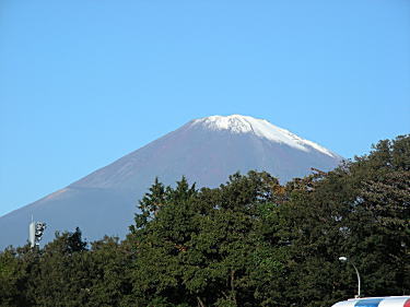 足柄SAからの富士山