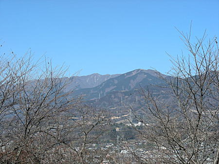 丹沢方面