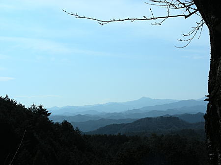 奥秩父の山並み