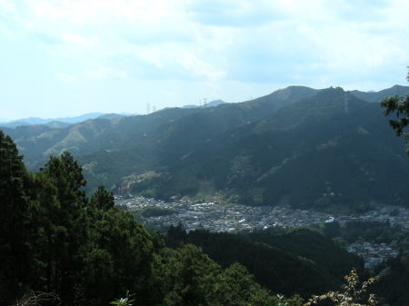 小ピークからの景色