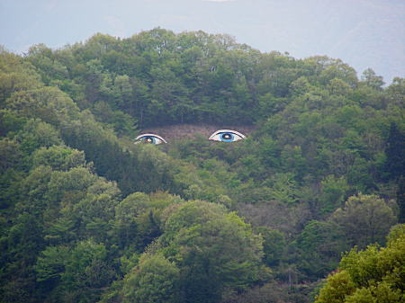 「山の目」