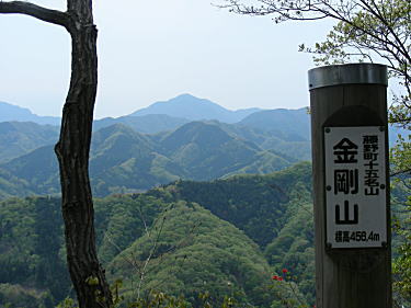金剛山頂上