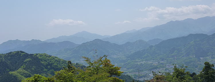 一丁平からの山々
