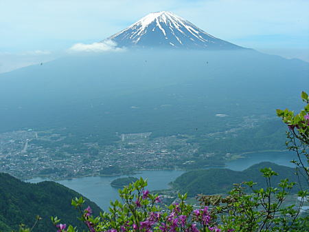 富士山と河口湖