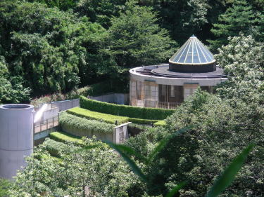 美術館屋根
