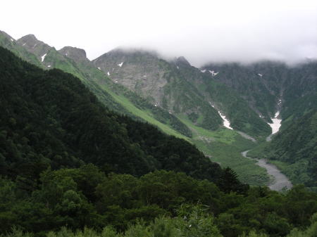 穂高連峰2