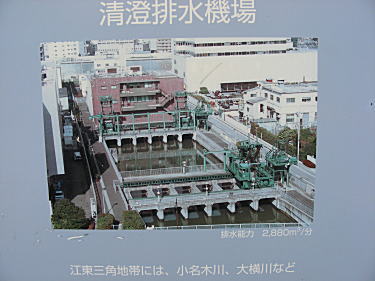 清澄排水機場看板