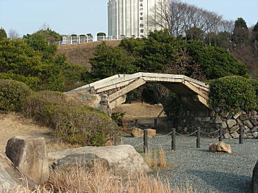 佐渡川SAのらんかん橋