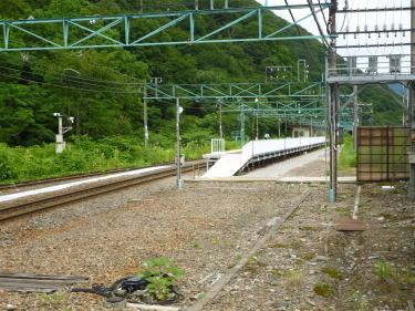 上り線ホーム
