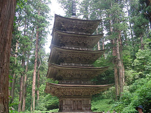 五重塔全体