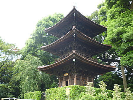 三重塔「圓通閣」