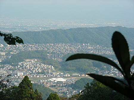 奈良方面見晴らし