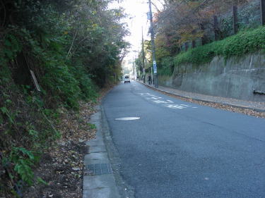 極楽寺坂切通は車道