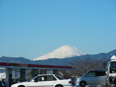 海老名SAからでも富士山