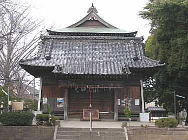 舎人氷川神社本殿