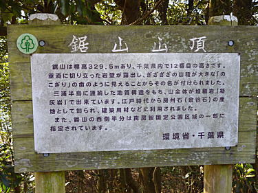 鋸山山頂