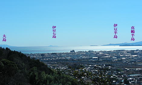 大島から伊豆七島