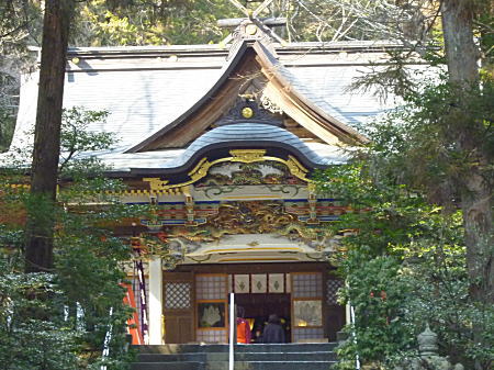 宝登山神社本殿