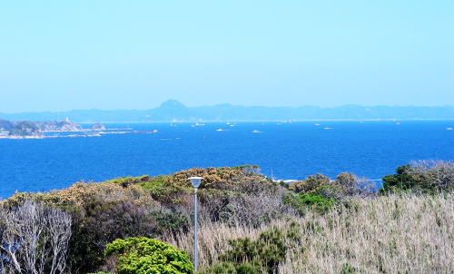 房総半島が目の前