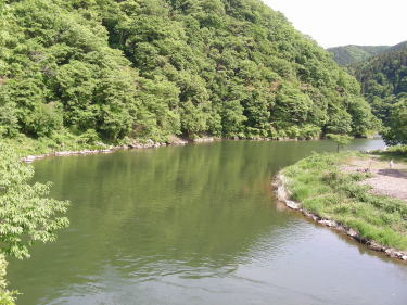 弁天橋から見た相模川