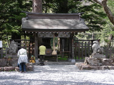 穂高神社奥宮