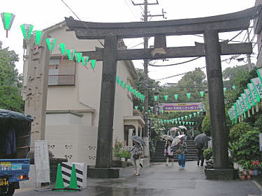 白山神社鳥居