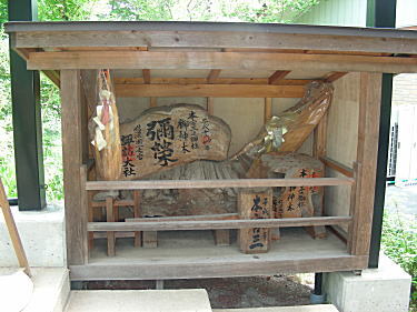 諏訪大社の御柱