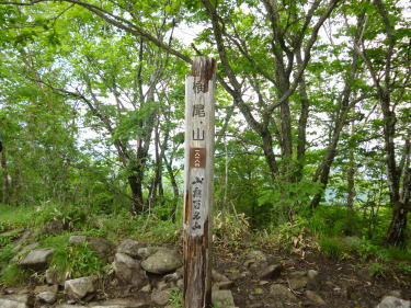 横尾山頂上