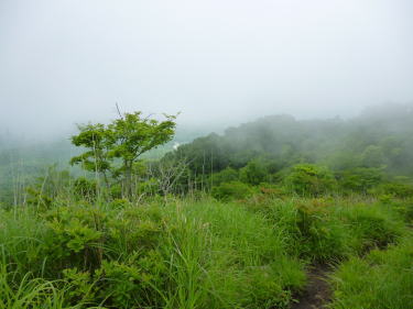 霧が消えません