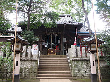 千束八幡神社の本堂