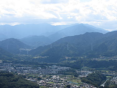 丹沢方面