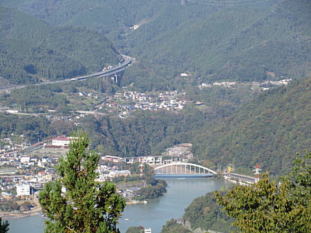 相模湖、相模湖大橋、嵐山洞門