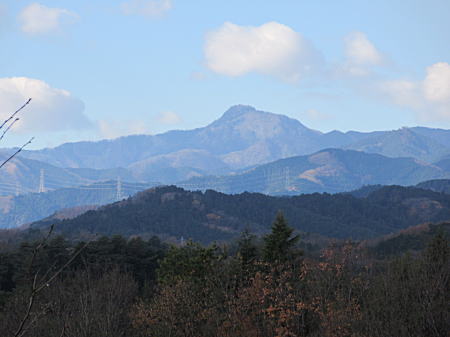 遠くの山