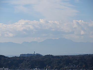箱根の山々