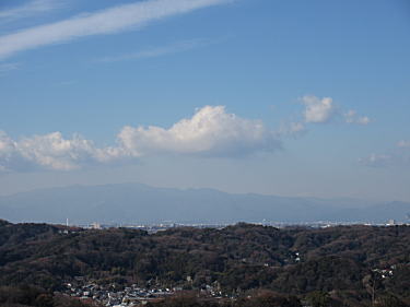 丹沢の山々