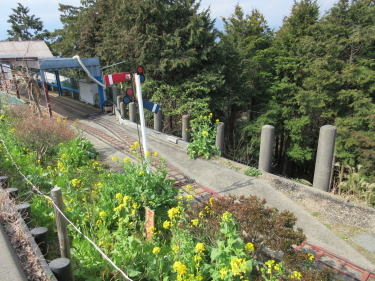 ミニSLの駅